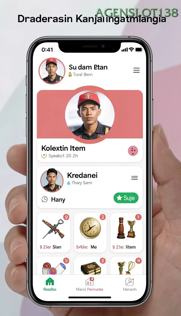 Cuplikan layar ORCA128 — pengaturan akun