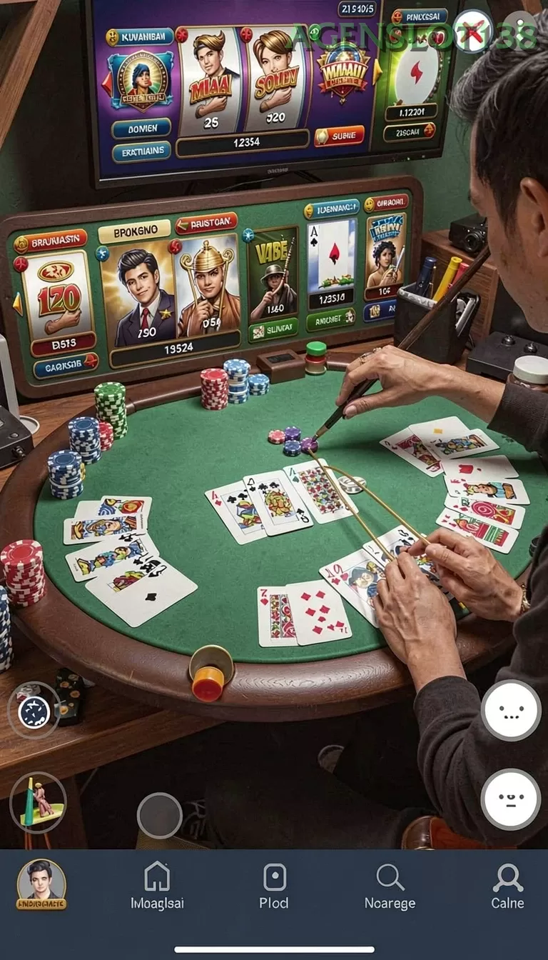 Cuplikan layar ORCA128 — halaman utama