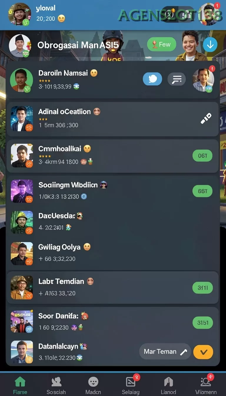 Cuplikan layar WIN88BLUE — aktivitas